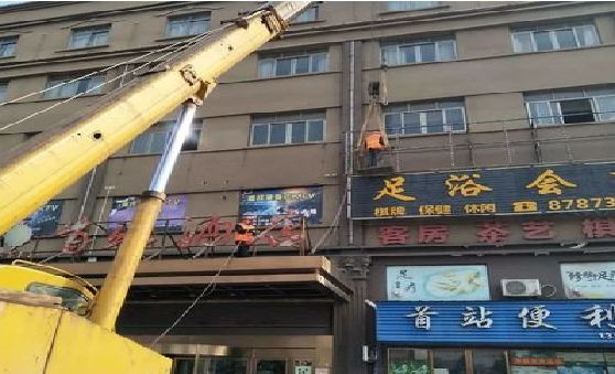 长宁县安装较高的门店招牌有什么好的方法？